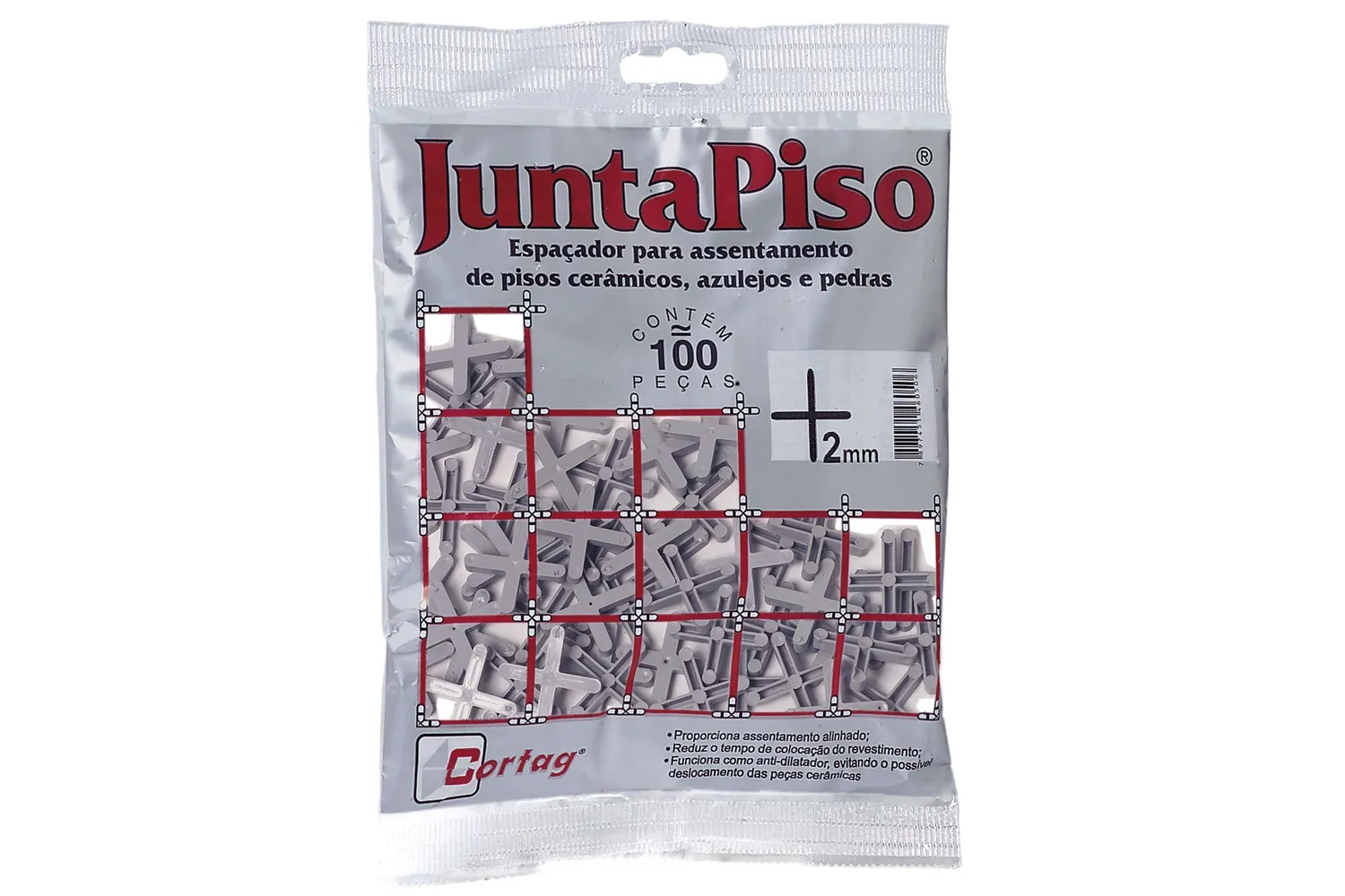 Imagem do produto 60500 - ESPAÇADOR JUNTA PISO 2 MM CORTAG