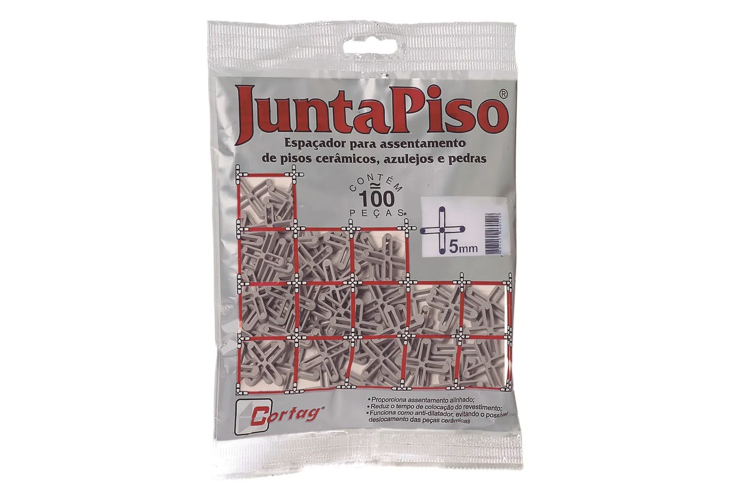 Imagem do produto 60520 - ESPAÇADOR JUNTA PISO 5 MM CORTAG